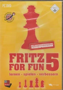 FRITZ for FUN 5 SCHACH DEUTSCH lernen spielen verbessern NW - Bild 1 von 1