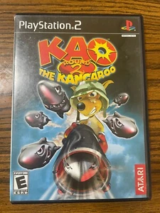 Kao the Kangaroo: Round 2 (Sony PlayStation 2, PS2, 2006) Complete w/ Manual - Picture 1 of 3
