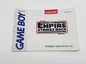 Star Wars Empire Strikes Back Capcom Authentic Nintendo Game Boy Manual Only *t - Bild 1 von 17