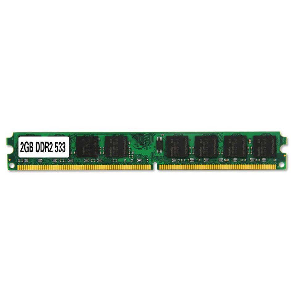 2GB DDR2 Desktop Laptop Memory RAM Memory Module 533Mhz PC2 4200 240Pin for AMD - Image 1 of 4