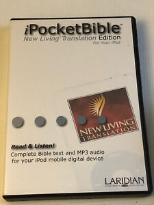 Audio Book New Living Translation iPod Study Bible 5 Disc PC Mac iPod MP3 XP