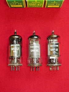 1x UAF42 SIEMENS NOS NEU Röhre geprüft Tube NEW 12S7 Valve Valvula Tutto Valvola - Bild 1 von 1