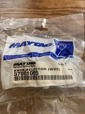 Perilla selectora de secadora Amana, 37001065 Foto 1 de 4