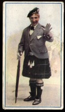 Tobacco Card, R&J Hill, MUSIC HALL CELEBRITIES, 1930, Sir Harry Lauder, #1