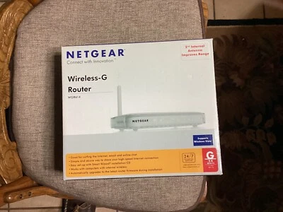 Netgear WGR614v7 Wireless-G Router 54 Mbps New Open Box - Image 1 of 2