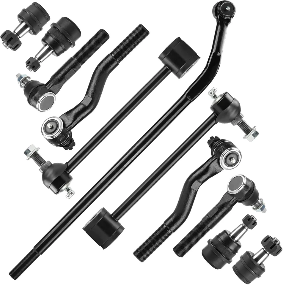 Para Jeep Wrangler 2007-2017 barras de amarre delanteras interiores exteriores rótulas inferiores superiores Foto 1 de 4