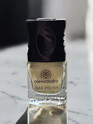 Alessandro Nagellack PASTELL Farbe 27- 436 Popcorn Love hell Gelb farbig Sommer - Bild 1 von 4