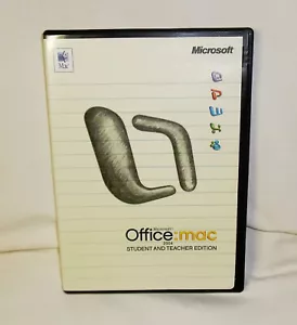 Microsoft Office: Mac 2004 Student Teacher Edition, with 3 Keys - Picture 1 of 3