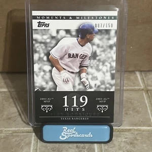 2 TARJETAS HITOS MOMENTOS #1 JONRONES CARRERA ALEX RODRIGUEZ 131/150 Y 119/150 - Imagen 1 de 2