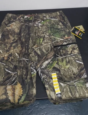 Mossy Oak Country Men’s Relaxed Fit Cargo Pants Camo Hunting Size 40/42