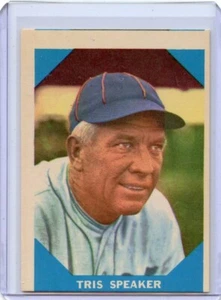 1960 Fleer Tris Speaker Cleveland Indians #10 ⭐️💥🎯 NM / OC - Picture 1 of 2