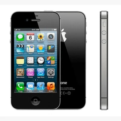 Original Apple iPhone 4S 8/16/32GB - Unlocked Black white Grade A Condition IOS6 - Image 1 of 4