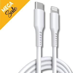 USB C Fast Charging Lead Type-C Charger Cable for iPhone 14 13 12 11 SE X 8 iPad - Picture 1 of 38