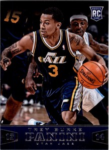 2013-14 Panini Utah Jazz Basketball Card #188 Trey Burke Rookie