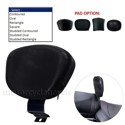 2000-up Kawasaki VN 1500 clássico motociclista motorista encosto conjunto almofada kit - Imagem 1 de 4