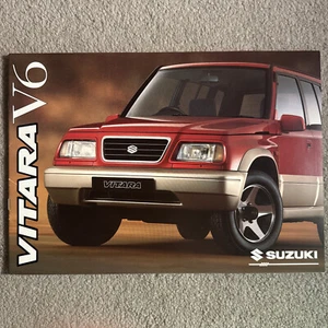 Suzuki Vitara V6 2.0 Estate 5-dr 1996-97 UK Market Sales Brochure - Picture 1 of 5