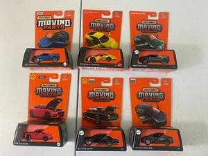 🚘 Matchbox bewegliche Teile Mix Lot von 6 Druckguss-Autos neu versiegelt 🔥 kostenloser Versand - Bild 1 von 9
