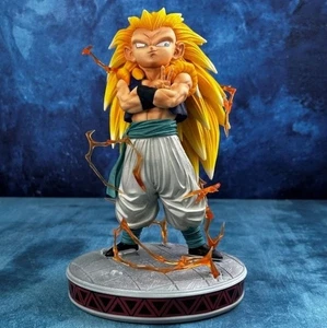 Dragon Ball Z Gotenks Super Saiyan Figure Statue Model Cool Pose Collection - Picture 1 of 3