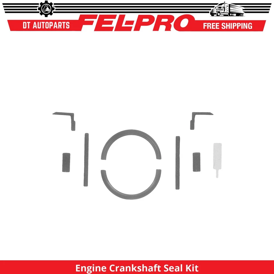Kit de vedação de virabrequim traseiro Fel-Pro 1969 para 1968-1974 Dodge W200 Pickup motor - Imagem 1 de 1