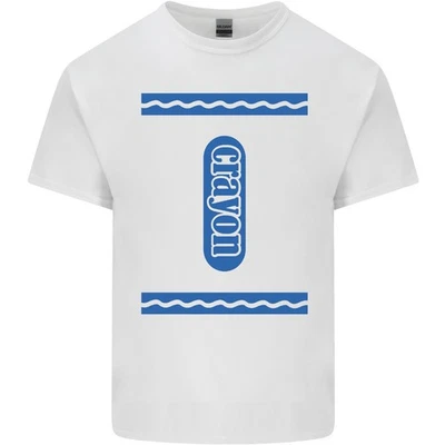 Crayon Fancy Dress Outfit Costume Funny Kids T-Shirt Childrens - Image 1 of 2