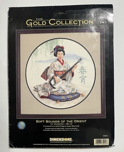 Dimensions Gold Collection - Soft Sounds Of The Orient - Cross Stitch Kit 35041 - Picture 1 of 4