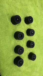 8X OEM JBL Speaker STABILIZER FEET LEG Rubber FOOT Pad 1.5” Screw On Heavy Duty - Picture 1 of 8