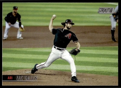 2021 Stadium Club Zac Gallen Arizona Diamondbacks #288 - Image 1 of 2