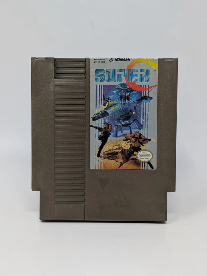 Super C (Nintendo Entertainment System, 1990) - Cart Only - Image 1 of 3