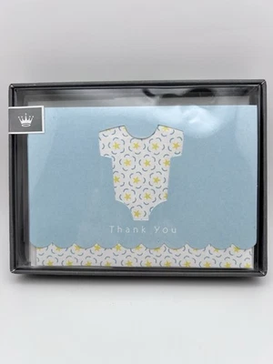 Набор из 10 синих пустых детских карточек Hallmark Cares Thank You - Изображение 1 из 3