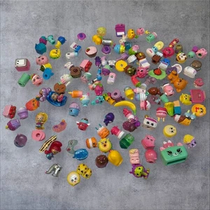 Shopkins Lot of 70+ Mini Figures & Accessories – Mixed Seasons- Food, Pets, Home - Picture 1 of 7