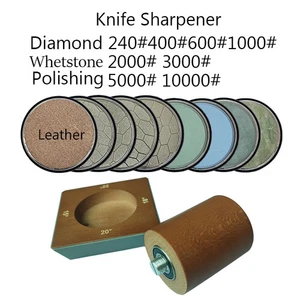 Roll Knife Sharpener Kit for Straight Edge Roller Knife Sharpening with Industry - Picture 1 of 43