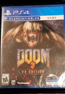 Doom 3 VR Edition [ PS VR Game ] (PS4 / PSVR)  Opened but NEW Never Played - Picture 1 of 6