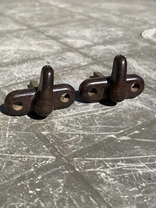 Vintage Bakelite Sash Window Jammers Locks X 2  - Picture 1 of 7
