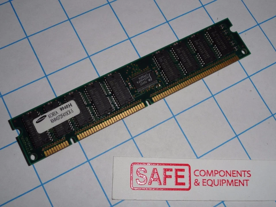 32MB Samsung KMM372F410CK-5 168-Pin EDO DIMM ECC 50ns SUN 370-3796-01 E55-09 - Image 1 of 2