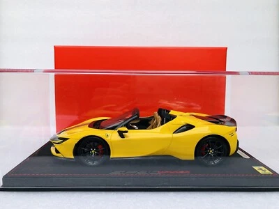 1/18 BBR Ferrari SF90 Spider Pack Fiorano Giallo Modena/tan interior ltd 24 Pcs - Image 1 of 4
