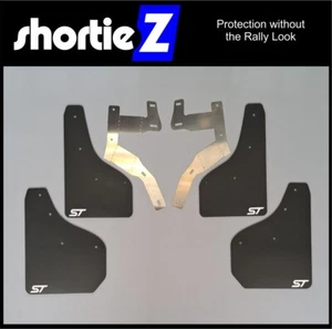 shortieZ | Mudflaps & Kit FITS Ford Fiesta Mk8.5 ST ST-Line Black 4mm PVC*G ST-W - Picture 1 of 1