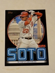 2021 Topps Juan Soto Highlights BLACK 100/299 Juan Soto #JSH-3 RARE CARD