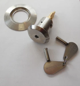 FORD TRANSIT MK6 00-14 ANTI THEFT DOOR LOCK - SECURITY DEAD LOCK + BEZEL + GUIDE - Picture 1 of 5