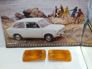 FIAT 850 BERLINA/ SPECIAL DEL 68 FANALI ANTERIORI DX E SX ARANCIO ALTISSIMO - Imagen 1 de 3