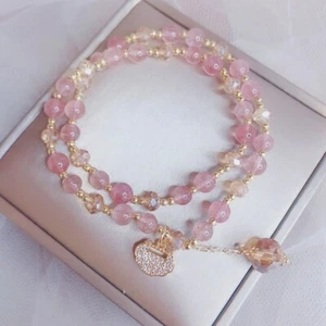 Macaron colourful crystal bracelets Girlfriend Gifts - Picture 1 of 1