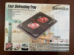 GEMITTO Auftauschale für gefrorenes Fleisch Schnellauftauplatte zum schnellen Auftauen... - Bild 1 von 5
