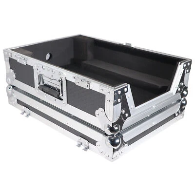 ProX XS-M12 Universal Sliver-Black ATA Road Case for Large Format 12" DJ Mixers - Image 1 of 4