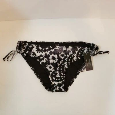 Pantalones de bikini Bisou Bisou Michele Bohbot para mujer trajes de baño blanco y negro XL NUEVO CON ETIQUETAS Foto 1 de 4