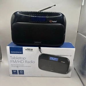 INSIGNIA - Tabletop FM/HD Radio - In Box TESTED & WORKING - Picture 1 of 15