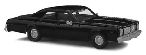 Busch HO 89120 1976 Dodge Monaco, Black - Picture 1 of 3