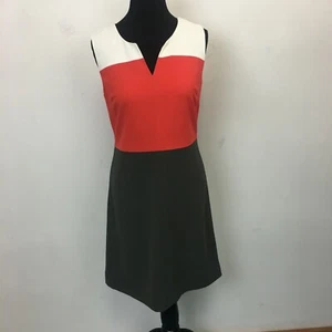 NWT Banana Republic Women's Color Block Sleeveless Sheath Dress - Size 4  - Picture 1 of 6