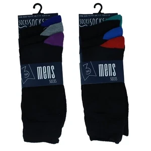Paquete de 3 calcetines para hombre SK173 por RJM precio de venta al por menor £2,99 - Imagen 1 de 17