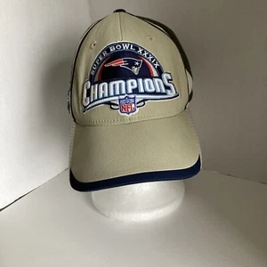 New England Patriots Champions Mütze Super Bowl XXXIX Umkleideraum Produkt Reebok - Bild 1 von 12