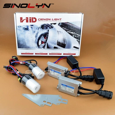 AC 35W HID Conversion Kit H1 H3 H7 H11 9005/HB3 9006/HB4 Xenon Head Fog Light - Image 1 of 4