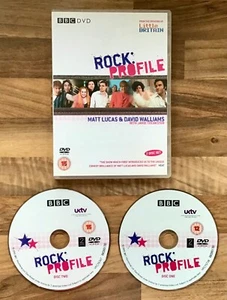 ROCK PROFILE - DAVID WALLIAMS MATT LUCAS with JAMIE THEAKSTON 2 DISC BBC DVD SET - Picture 1 of 4